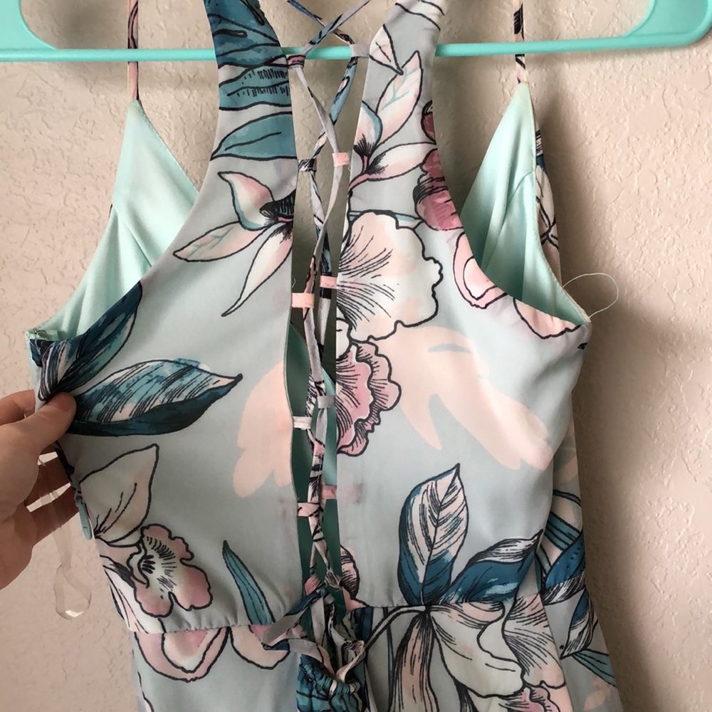 Floral hi-low dress - Picture 2 of 3